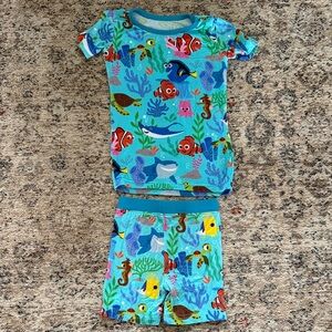 Little Sleepies Finding Nemo Two Piece Set- Size 2T